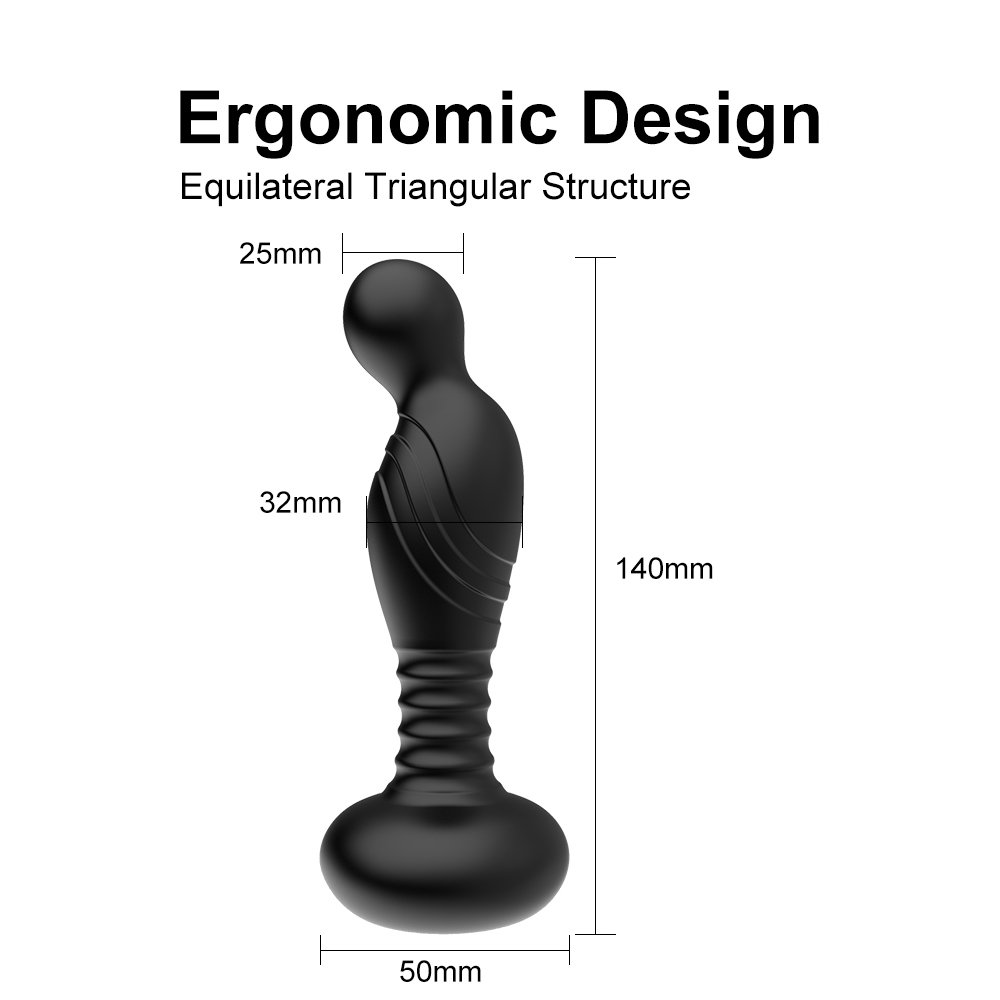 Remote Controlled 10 Flapping Vibration Anal Butt Plug Adult Toys Vibrator for Men Couple Pleasure Anal Plug Male Sex Toy