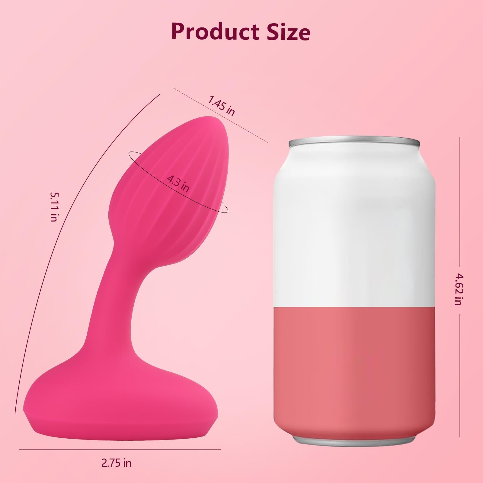 Factory Sale Silicone ABS Prostate Massager Vibrator Anal Sex Toys Butt Plug For Man Anal Plug
