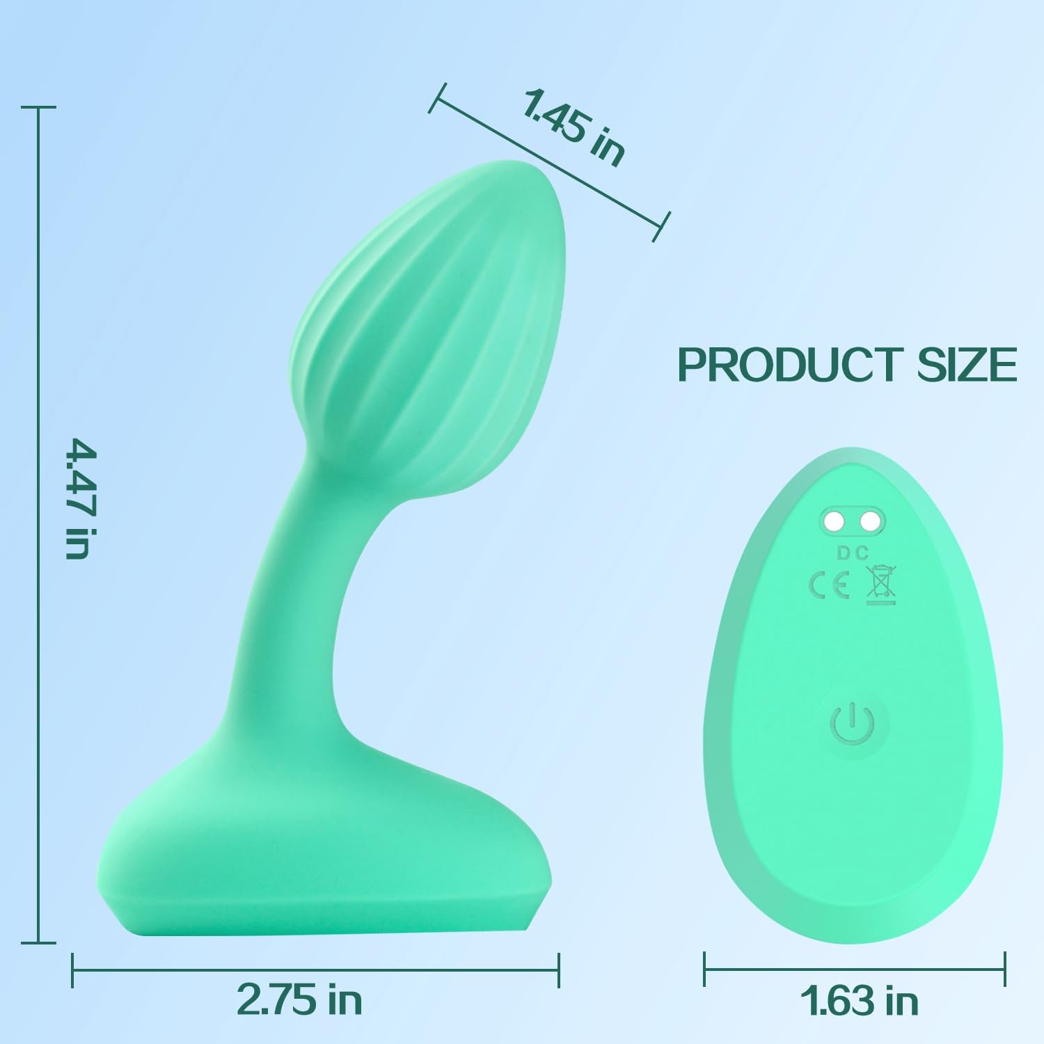 Factory Sale Silicone ABS Prostate Massager Vibrator Anal Sex Toys Butt Plug For Man Anal Plug