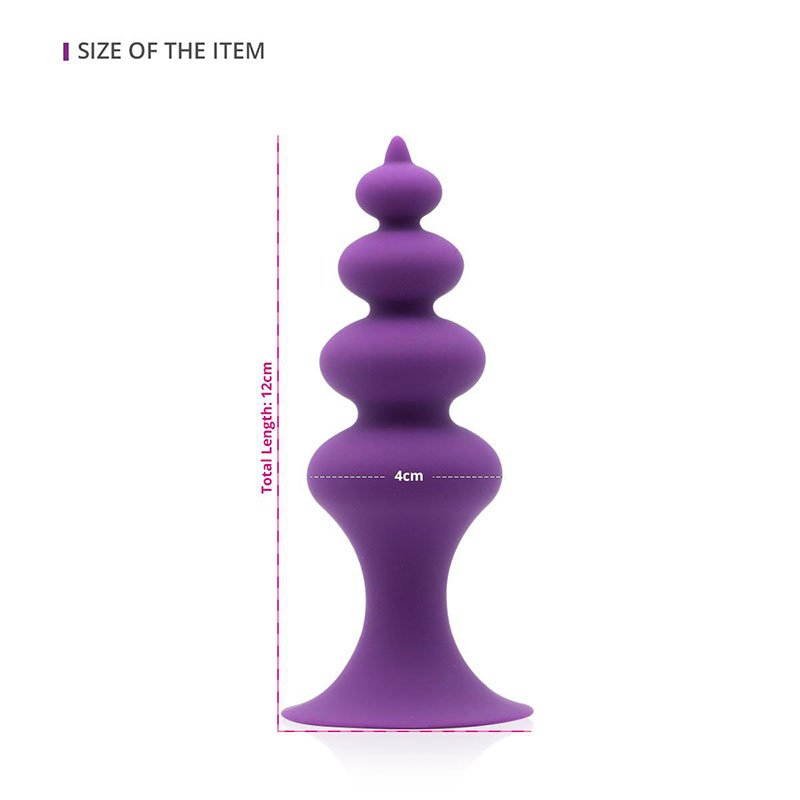 Dual Use for Anal Butt Plug and Vagina Pussy Wireless Silicone Anal Vibrator Adult Sex Toy Vibrator Sex Toy for Woman