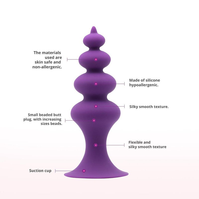 Dual Use for Anal Butt Plug and Vagina Pussy Wireless Silicone Anal Vibrator Adult Sex Toy Vibrator Sex Toy for Woman