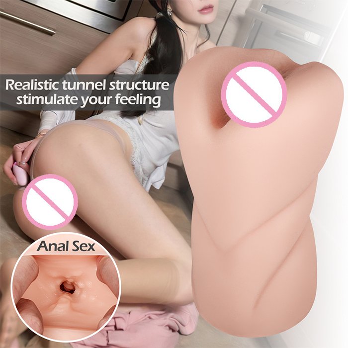 Low Price High Elastic TPE male Masturbator Easy to Clean Man Anal Sex Toy