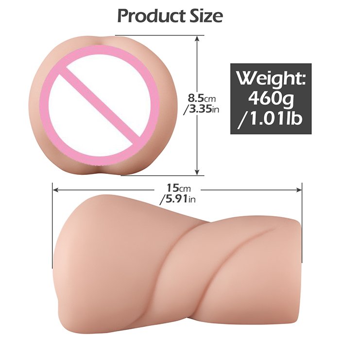 Low Price High Elastic TPE male Masturbator Easy to Clean Man Anal Sex Toy