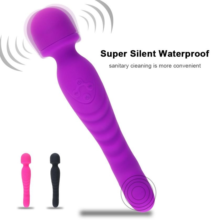 Usb Charging Female Adult Sex Toys Dildo Heating Waterproof Silicone Wand Massager Av Anal Vibrator