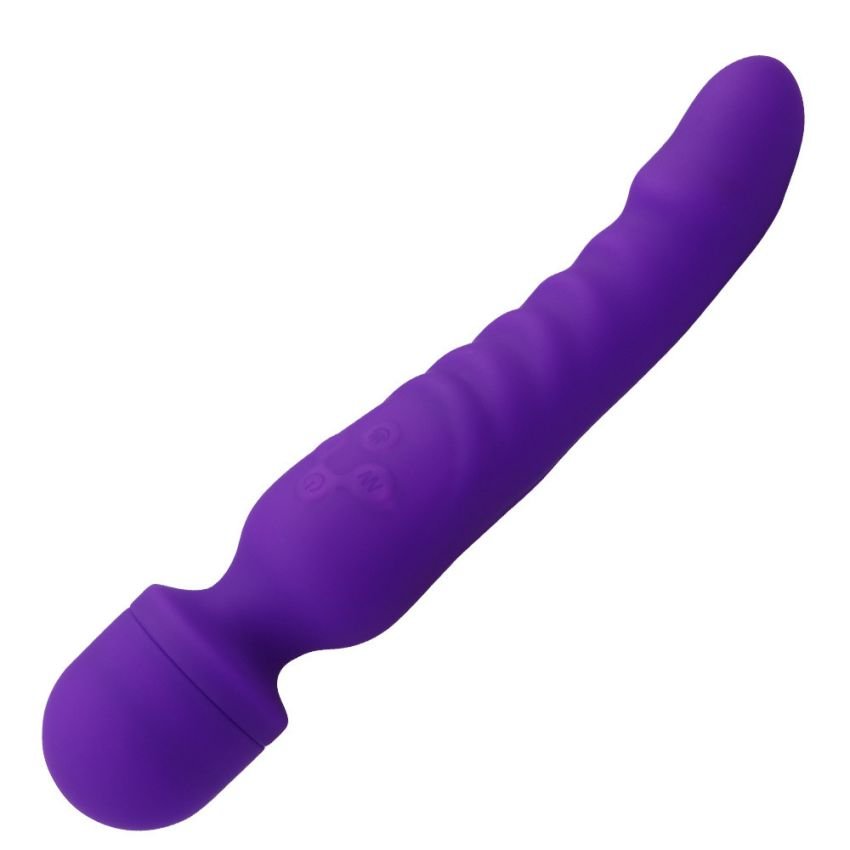 Usb Charging Female Adult Sex Toys Dildo Heating Waterproof Silicone Wand Massager Av Anal Vibrator