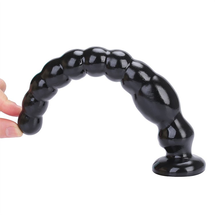 Super Long Crystal Gay Anal Plug Small Penis Anal Beads for Couples Adult Flirting Sex Toy Supply