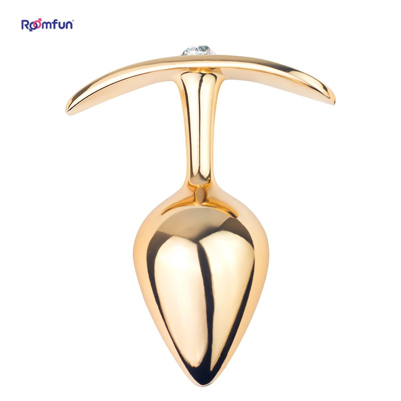 Adult Sex Toys Anal Plug Metal Diamond Toys Round Shaped Base Buttt Beauty Tool Men Gaay Game Play Jewelry Anal Plug Sex Toys