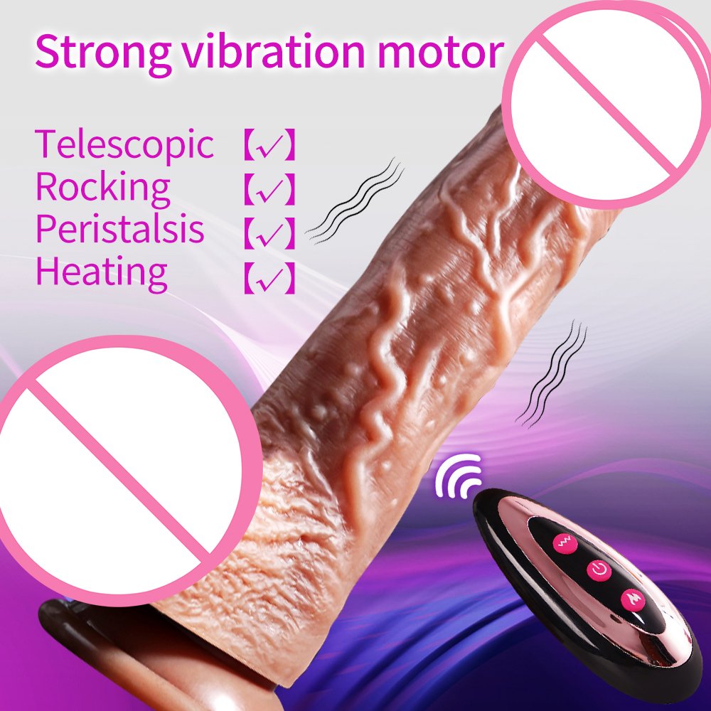 Dildo 12 Inch Anal Xxl Silicone Huge Realistic Remote Control Big Dildo Vibrator For Women Sex Toy Strap On Thrusting Dildo