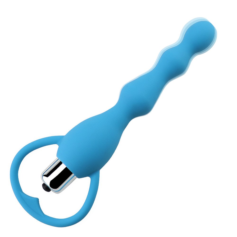 10 frequency vibration soft silicone women men anal sex toys prostate massager long dildo butt plug anal beads sex product