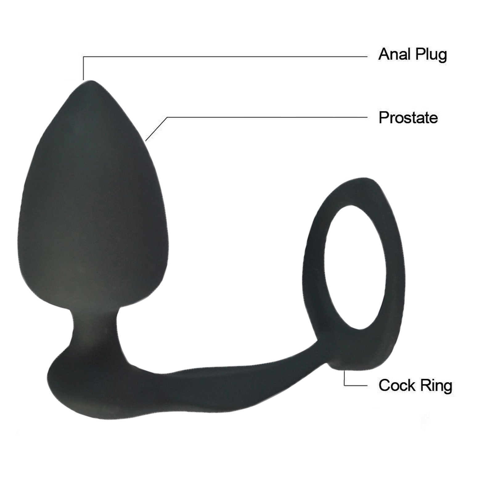Anal Plug Male Prostate Massager Cock Ring Anal Plugs Dildo G-spot Butt Plug Adult Sex Toys Anal Toys for Woman Man Gay Sex Shop
