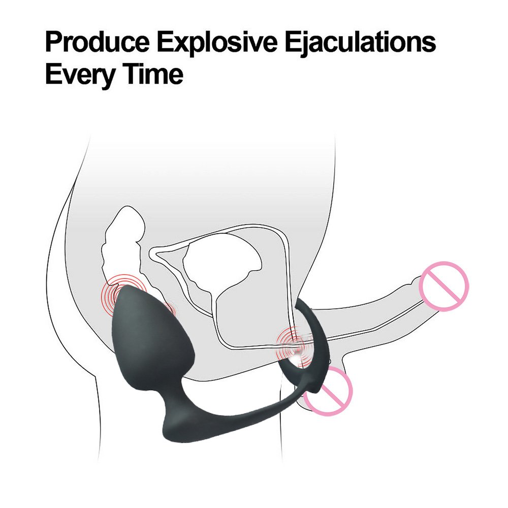 Anal Plug Male Prostate Massager Cock Ring Anal Plugs Dildo G-spot Butt Plug Adult Sex Toys Anal Toys for Woman Man Gay Sex Shop
