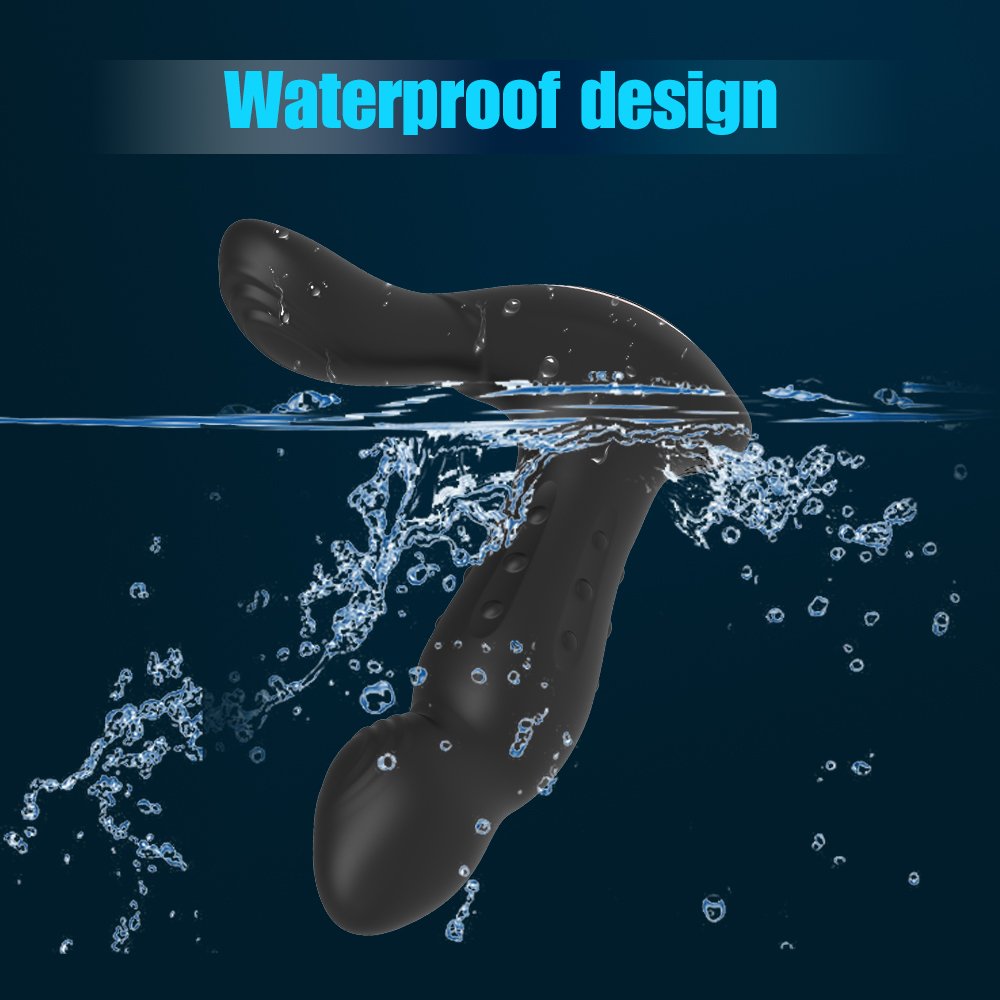Silicone 9 Modes Male Prostate Massager Anal Plug Waterproof Butt Plug Anal Vibrator Sexy Toy Adult Sex Toys For Men