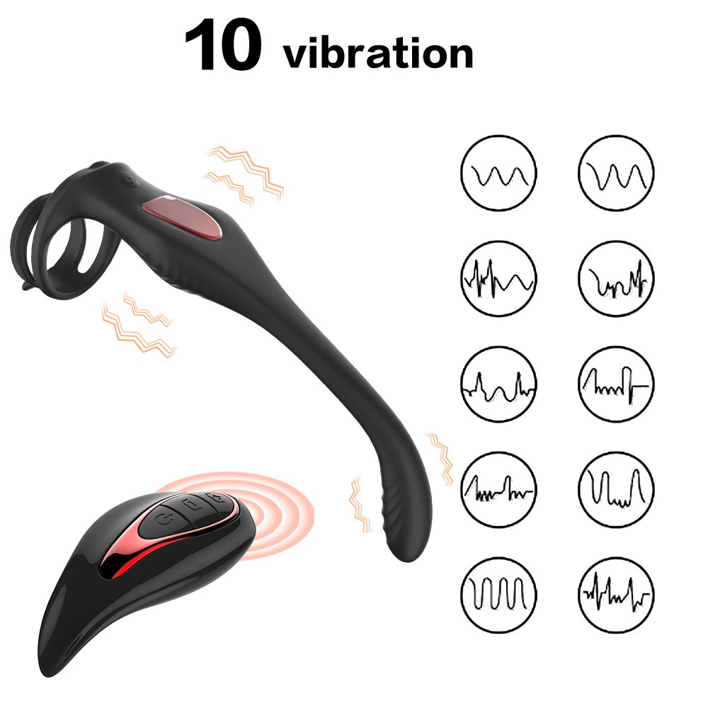 Saxy Toy Male Prostate Testicles Vibrator Wireless Remote Control Thrusting Anal Plug Butt Massager For Men Ass Butt