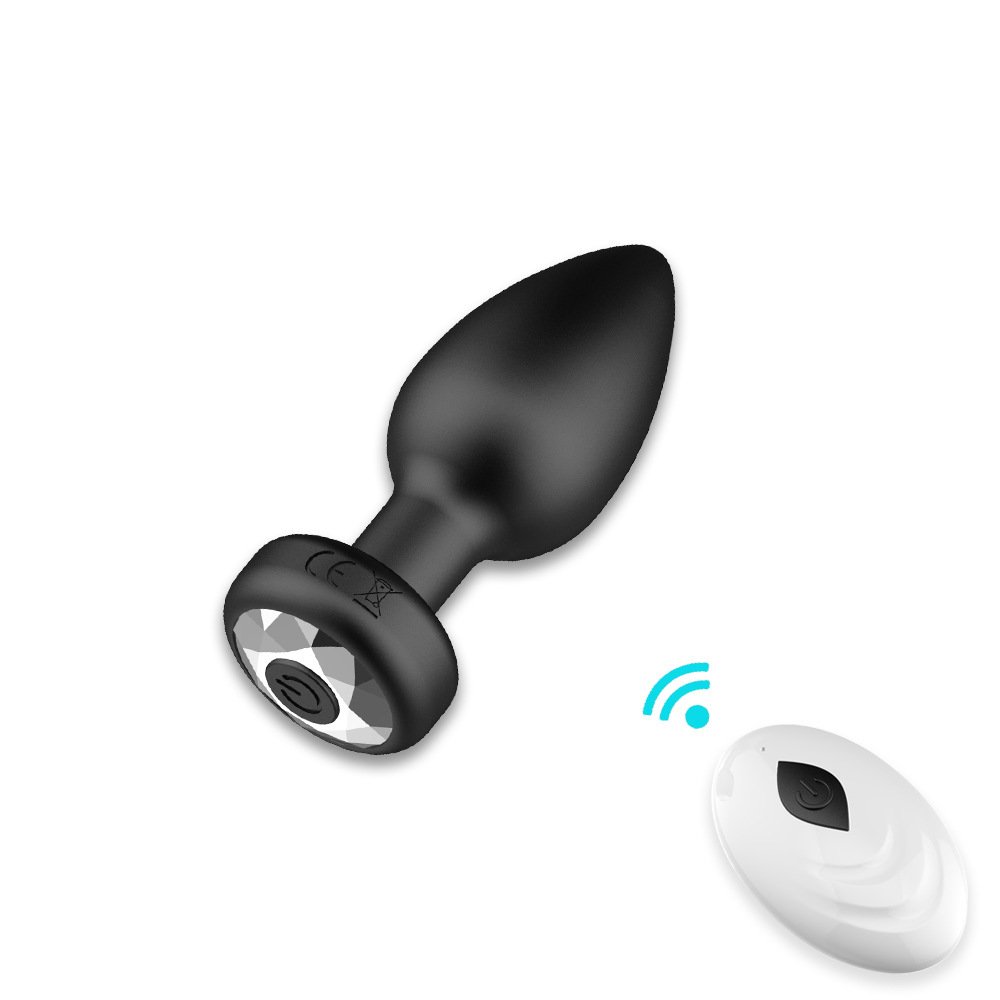 Wireless Remote Control Vibrating Anal Plug Silicone Vibrator Butt Plug Massager Adult Masturbation Sex Toys for Men and Women