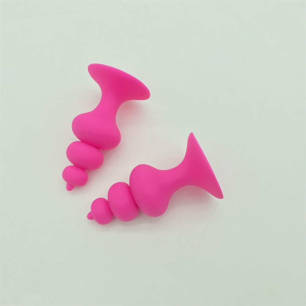 Silicone Rechargeable Anal Vibrator with Remote Control 6 Vibration Modes Waterproof Anal Sex Toys Butt Plug