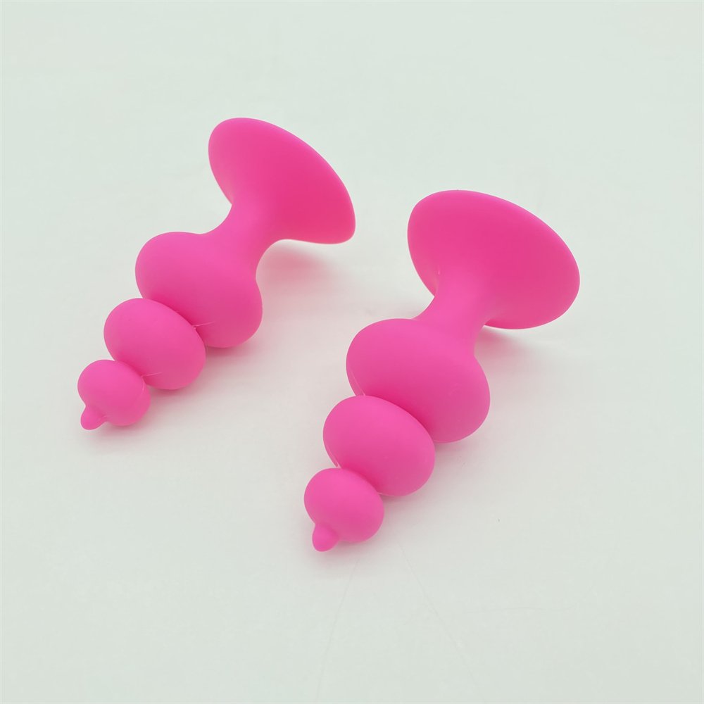 Silicone Rechargeable Anal Vibrator with Remote Control 6 Vibration Modes Waterproof Anal Sex Toys Butt Plug