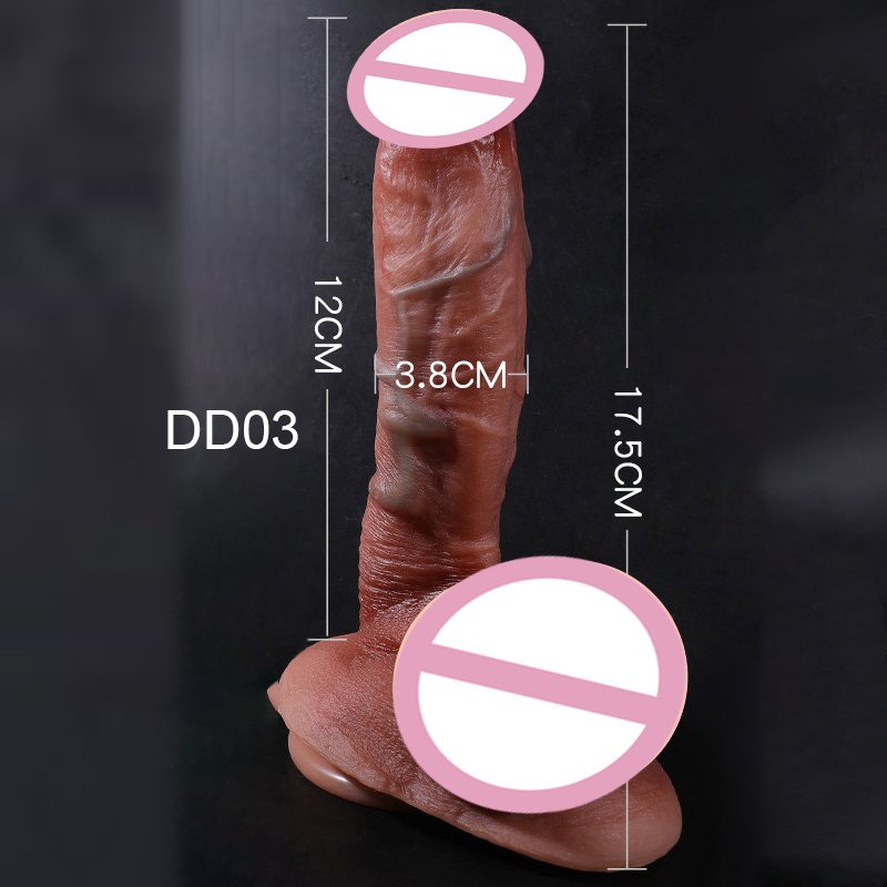 Soft Realistic Dildo Large Silicone Penis Vagina Suction Cup Anal Butt Plug Massage Adult Sexy Toys For Woman Sex Shop