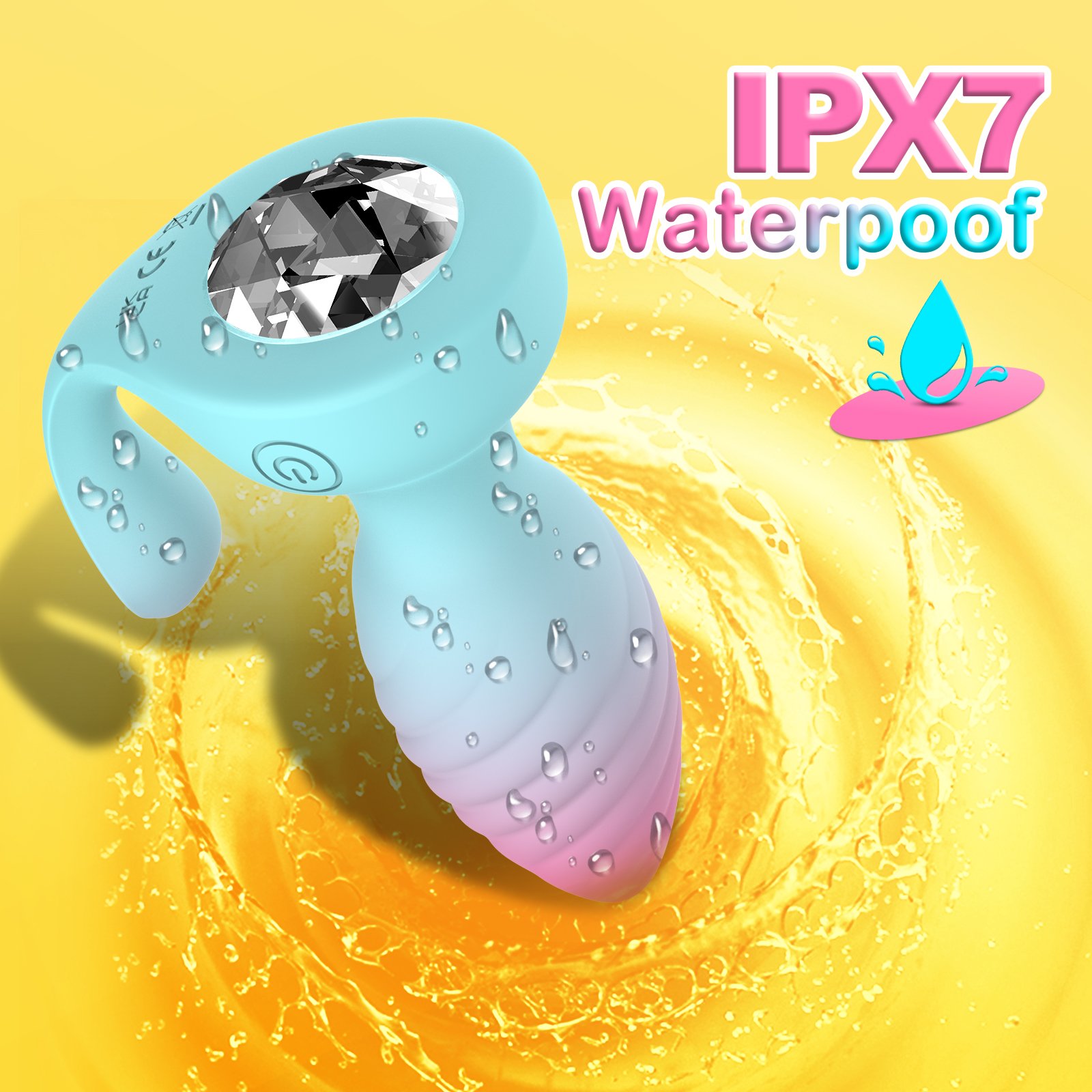 Anal Plug Sex Toys Silicone Jewel Training Anus Relax Massager Sex Anal Butt Plug For Men Women