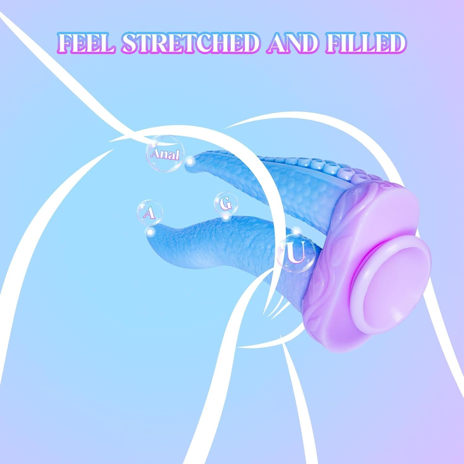 Tentacle Realistic Monster Anal Plug Silicone Animal Dildo Vaginal Anus Stimulation Sex Toys Adult for Women Gay Huge Butt Plugs