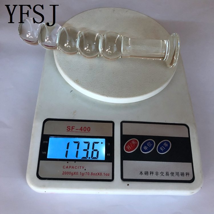 smooth . glass anal for . Prostate G SPOT Massager sex toy for women or men
