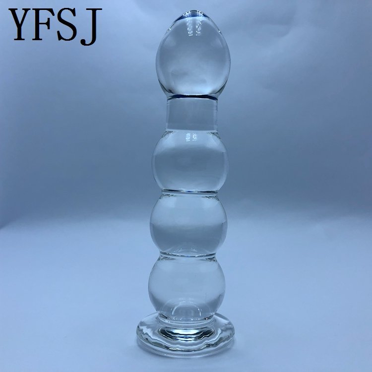 smooth . glass anal for . Prostate G SPOT Massager sex toy for women or men