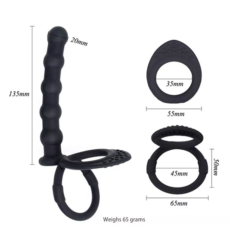 Hot sale New Silicone Cock Ring for men Male Prostate Adult Sex Toys Anal Plug Penis ring Extender cock rings Sex Toys For Men