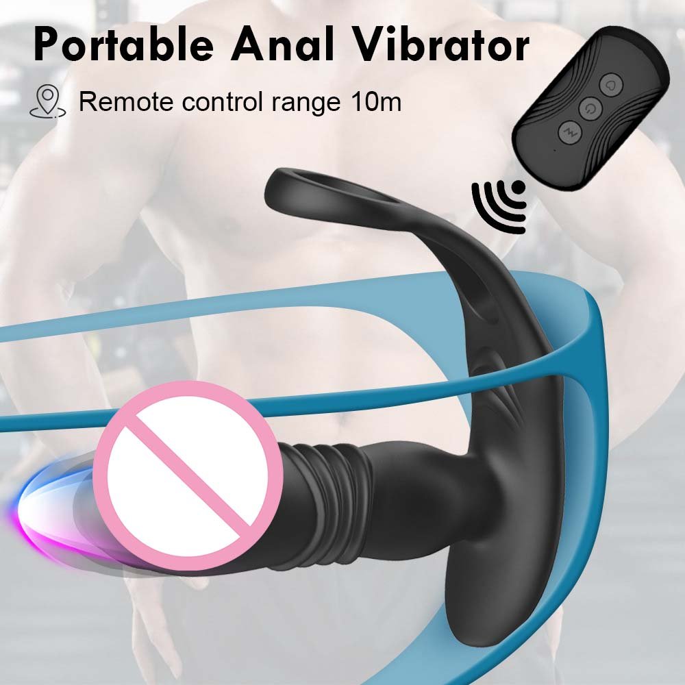 Sex Toys Anal Plug Anal Vibrator Wireless electric Massager Anal Plug Vibrator Suitable for women and couples