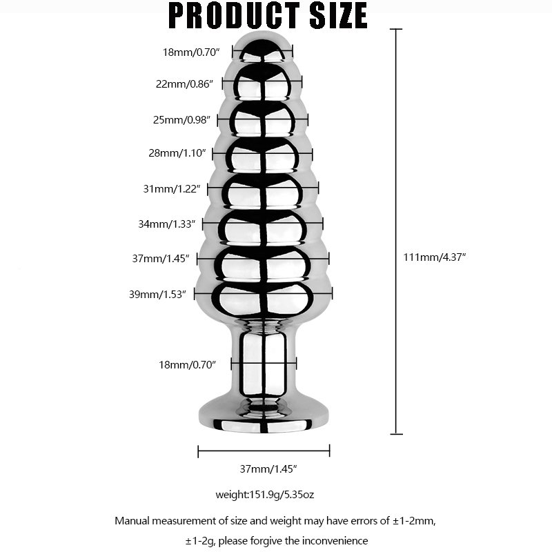 FBA-018 Adult Sexual Toys Multi Sphere Vibrator Remote Control Butt Plug Hot Electric Metal & Silicone from Juguetes Sexuales