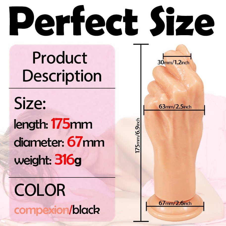 HLYC Large Anal Plug Sex Toy Expandable Fist Masturbator Back Court Supplies for Anal Sex Wholesale