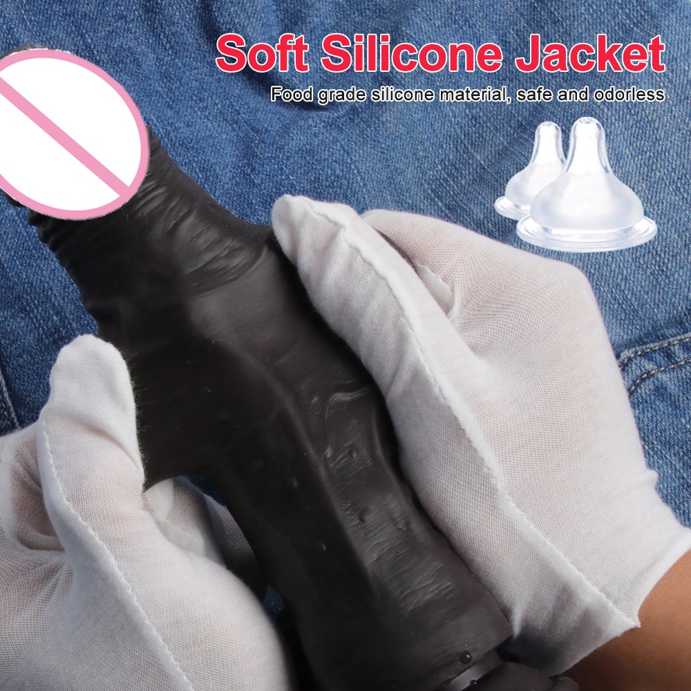 Remote Control Black Thrusting Real Silicone Dildo Vibrator For Woman Telescopic Penis Female Vagina Masturbator Sex Toys
