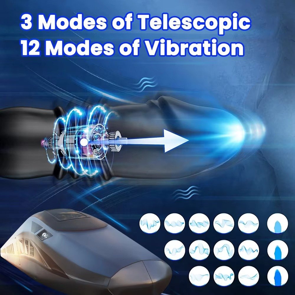 3in1 Remote Control Prostate Massager 10 Thrusting Anal Vibrator 10 Vibrating Butt Plug Anal Plug Cock Ring Male Sex Toy For Men