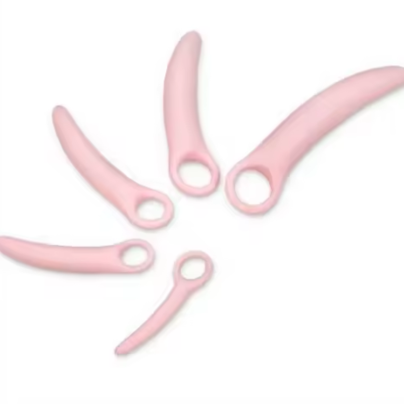 High Quality 5pcs/set Moon Shape Finger Wearable Soft Silicone Anal Plug Sex Toys Adult Products For Women Men Anal Masturbation