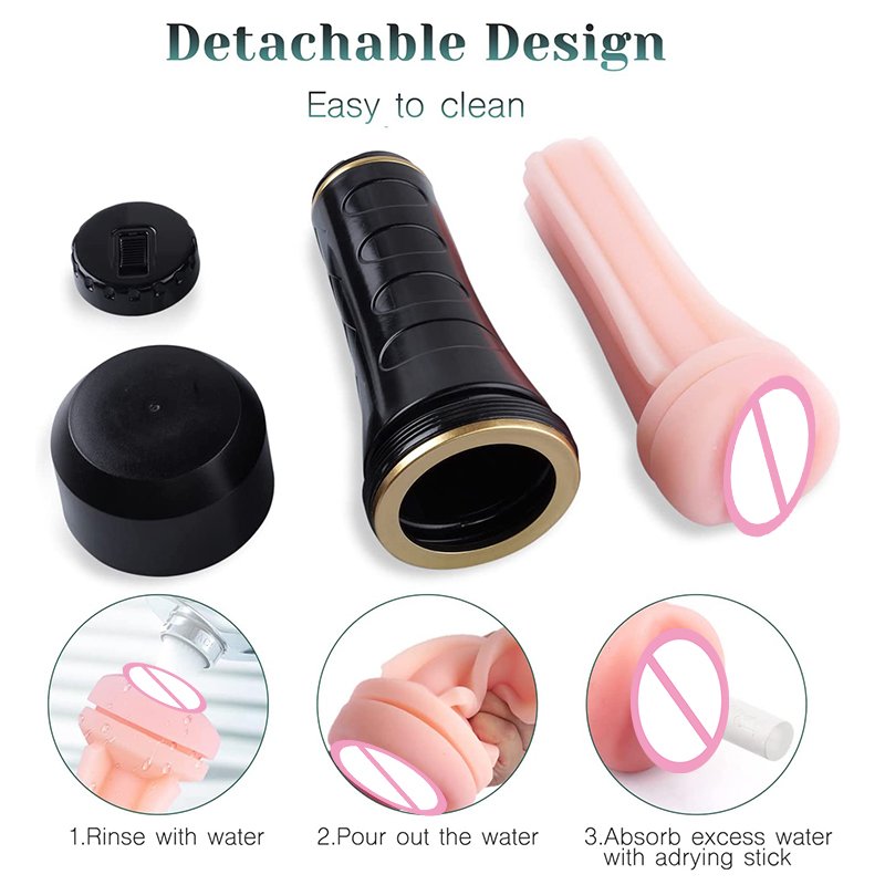 Anal Male Masturbator Cup Pocket Pussy for Men, Manual Cup Masturbators Penis Stimulator with 3D Realistic Anus for Man