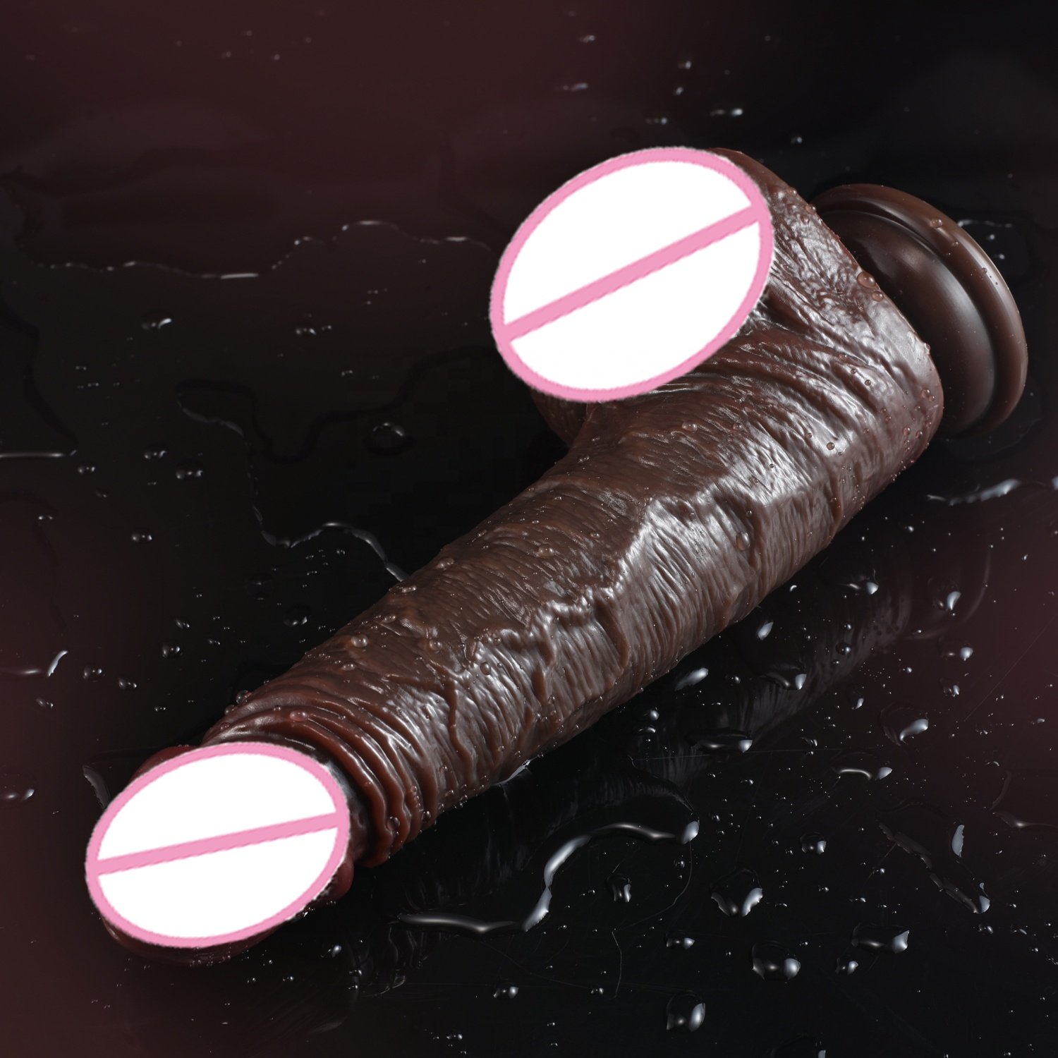 Realistic Dildos For Women Skin Sliding Foreskin Testicles Dildo Anal Vaginal Stimulation Strapon Big Penis Sex Toys For Woman