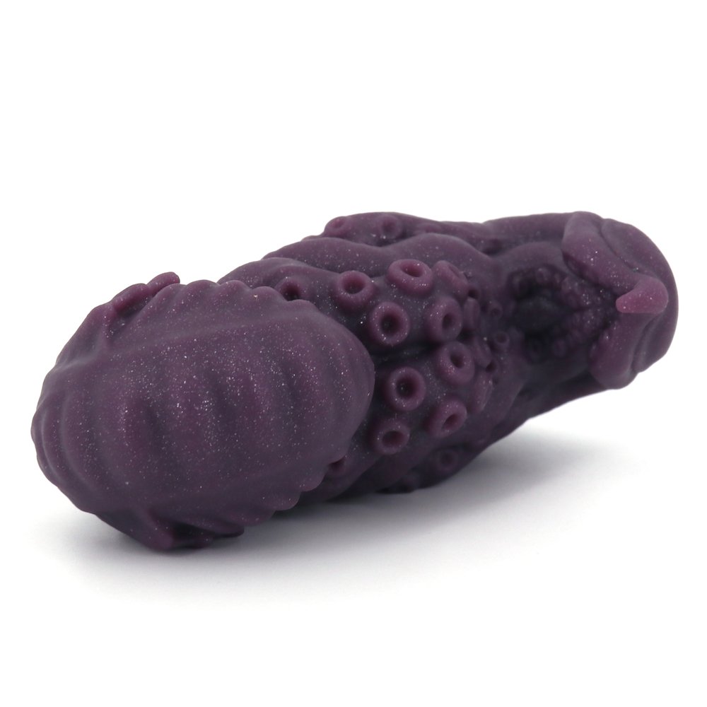 Liquid Silicone Anus Dilator Spiral Octopus Butt Plug
