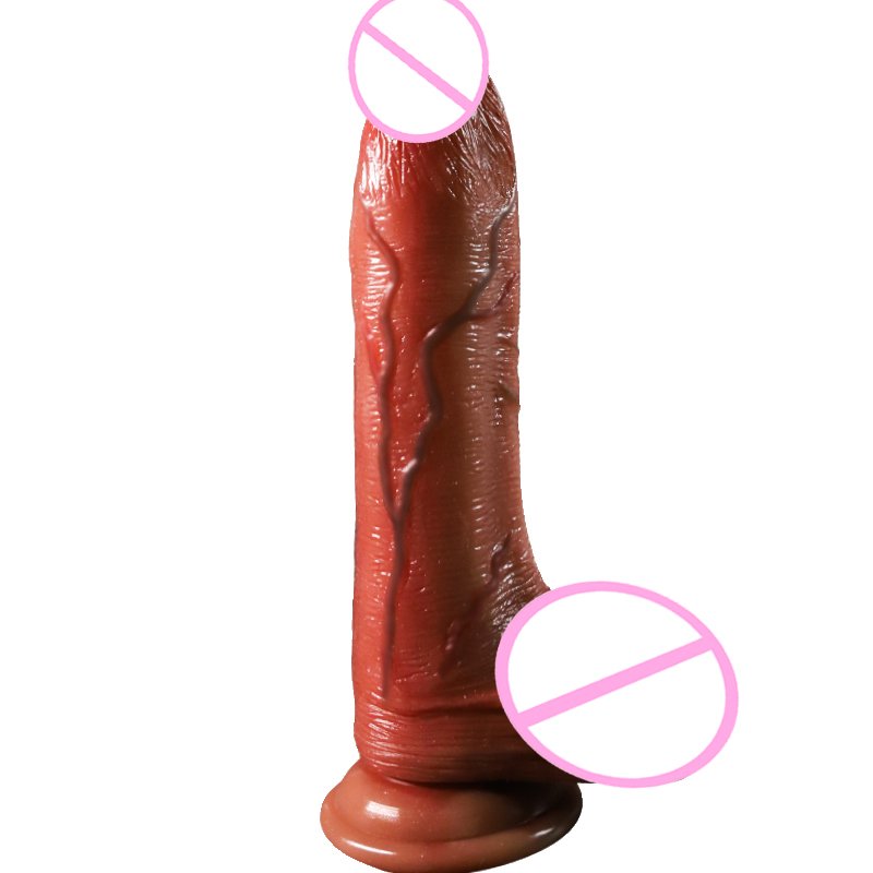 Adult Realistic G-Spot Silicone Dildo Lifelike Huge Penis Stimulator with Strong TPE Material for Women and Couples