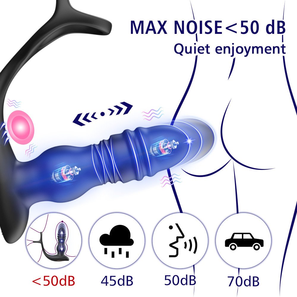 Wholesale Customize Male And Female Anal Plugs Prostate Massager Lock Sperm Delay Vibrating Masturbator Erotic 18+ Sex Toys