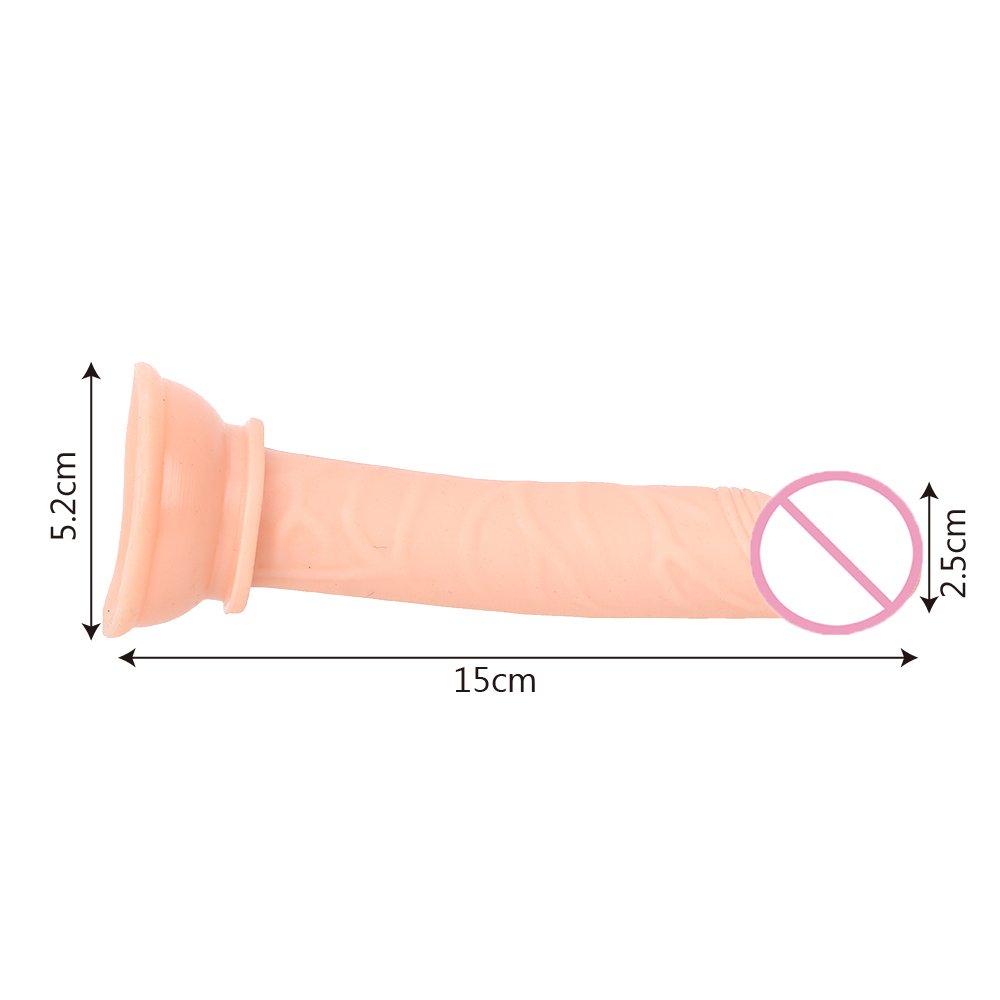 Jelly Small Dildo Suction Cup Female Masturbation Realistic Penis G-spot Orgasm Anal Plug Sex Toys for Women Adult Product