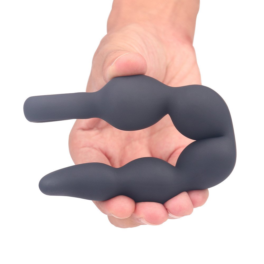 Sex toys Vibrate Anal plugs Anal plugs Silicone bead anal plugs back court toys