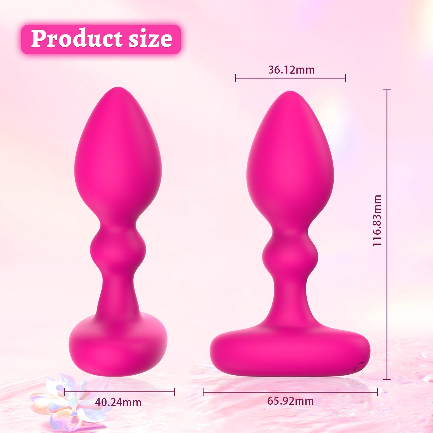 Ylove Wholesale Soft Silicone Anal Bullet Vibrator Prostate Massager Sex Toys for Men Comfortable Adult Gay Products