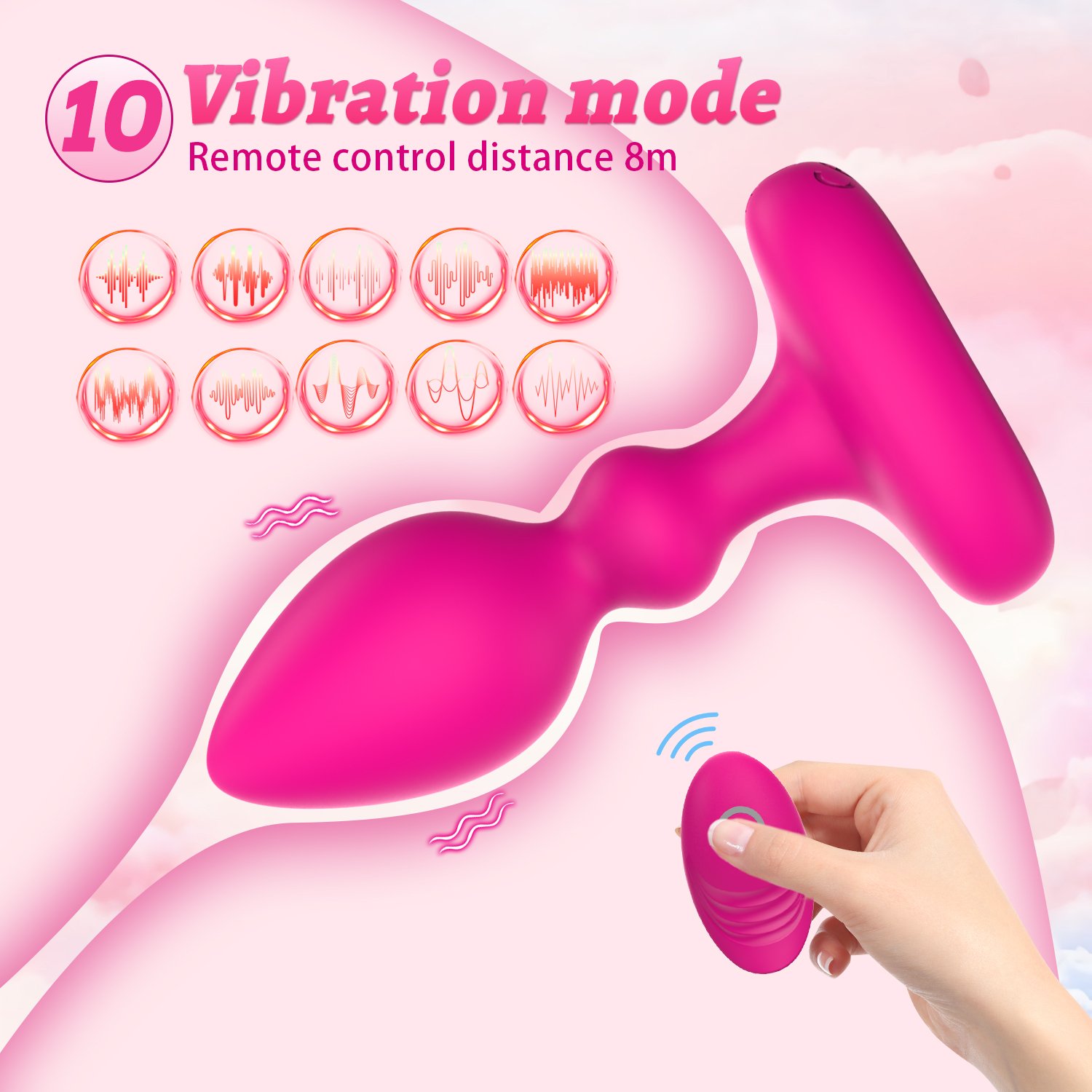 Ylove Wholesale Soft Silicone Anal Bullet Vibrator Prostate Massager Sex Toys for Men Comfortable Adult Gay Products