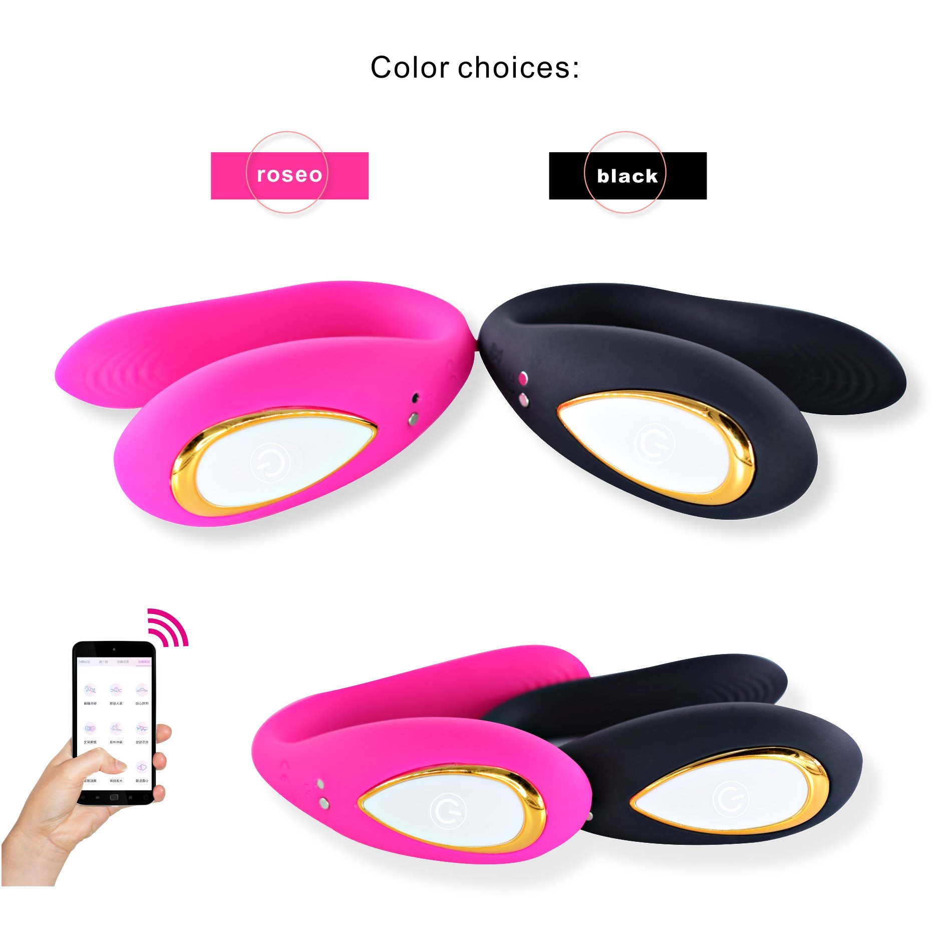 Vaginal Anal Toy Wearable Remote Controlled Vibrator For Women