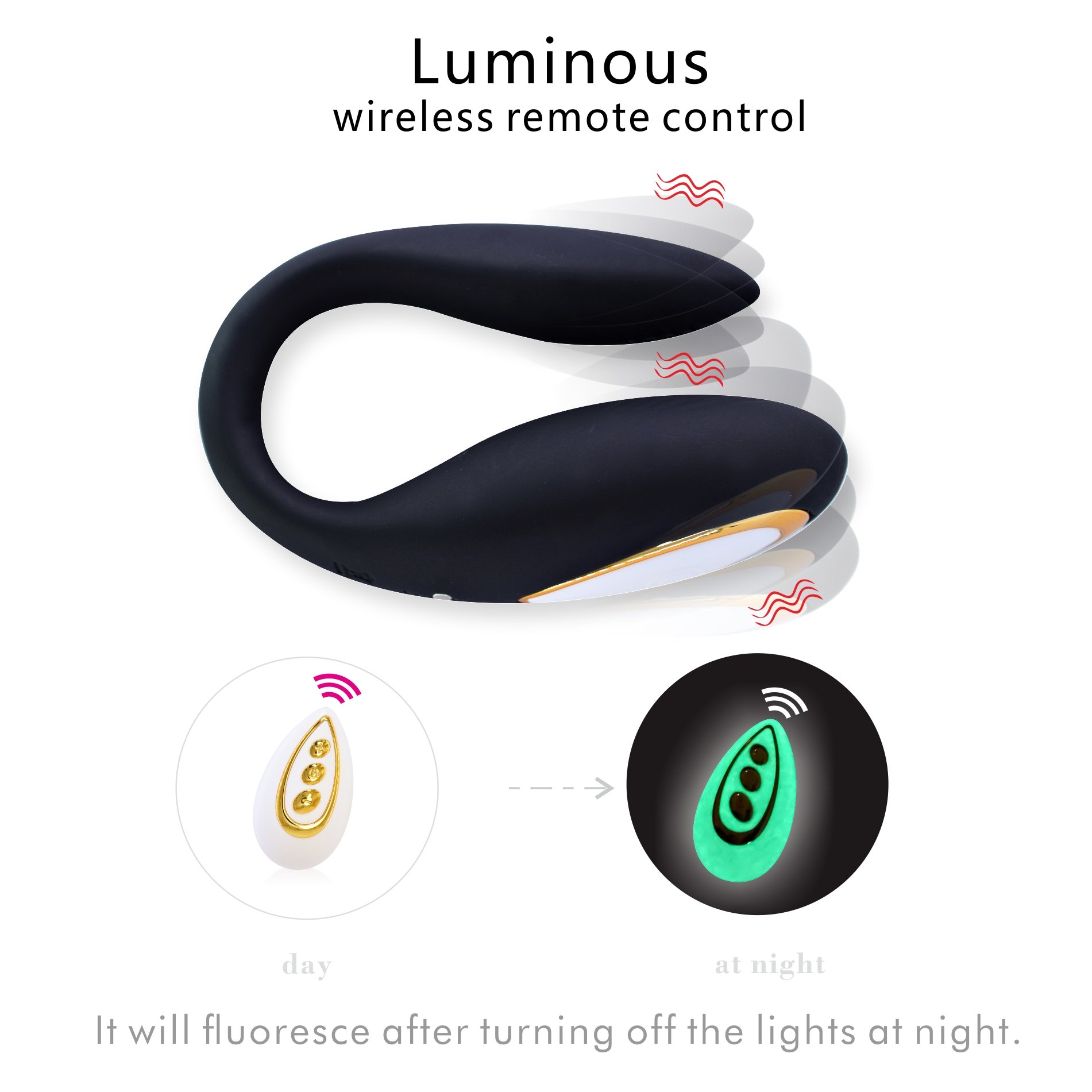 Vaginal Anal Toy Wearable Remote Controlled Vibrator For Women