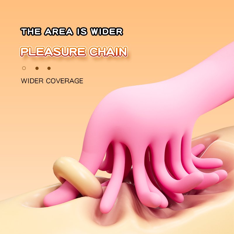 LOVE The lowest price in the whole network of Comb-type silicone thousand-hand with 10 frequencies vibrator for women
