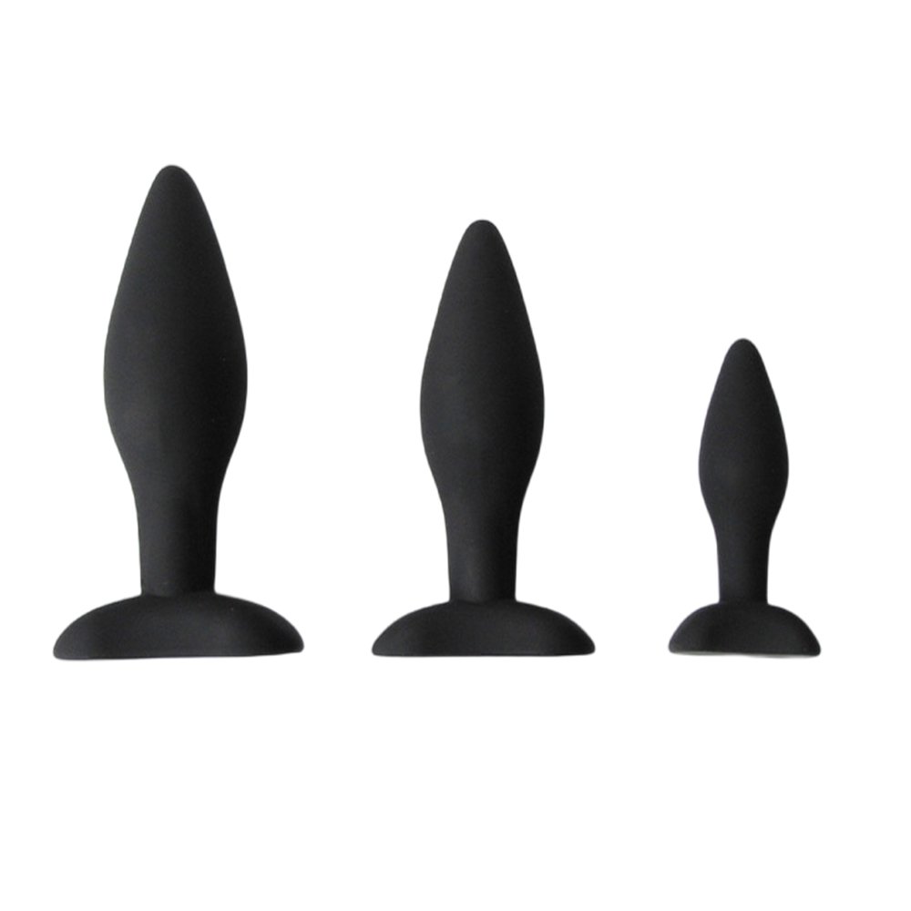 Hot Selling Silicone Small Medium Large Butt Sex Toys Prostata Massager Anal Plug for Men and Pour Femme