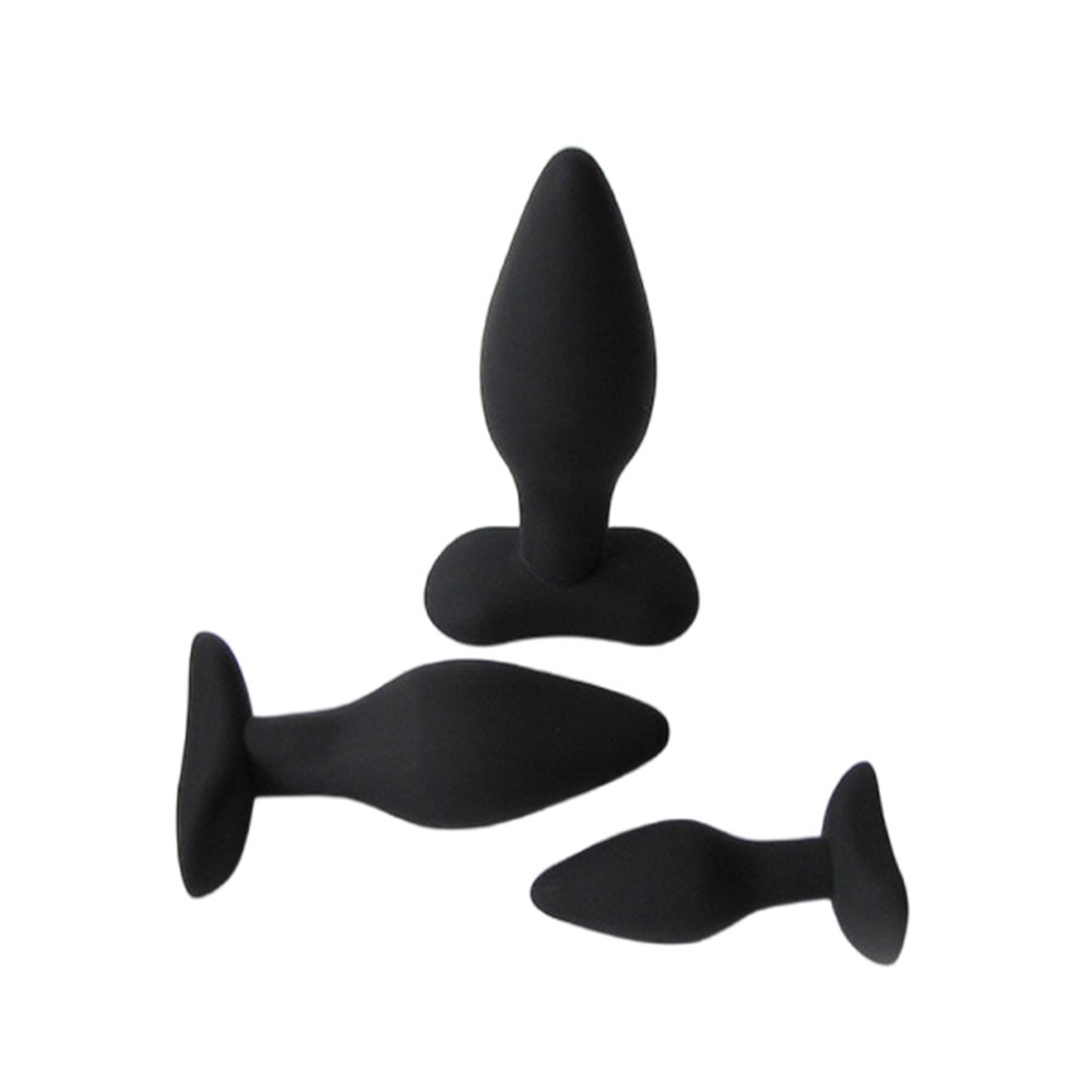 Hot Selling Silicone Small Medium Large Butt Sex Toys Prostata Massager Anal Plug for Men and Pour Femme