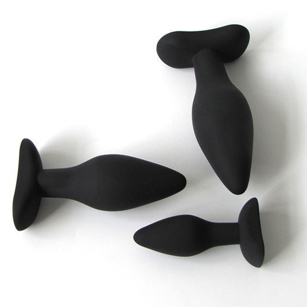 Hot Selling Silicone Small Medium Large Butt Sex Toys Prostata Massager Anal Plug for Men and Pour Femme