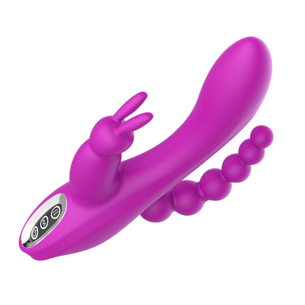 Amazon's 3-in-1 G-Spot Vibrator Anal Plug and Sucking Device for Female Masturbation Featuring 3-in-1 Sex Toys
