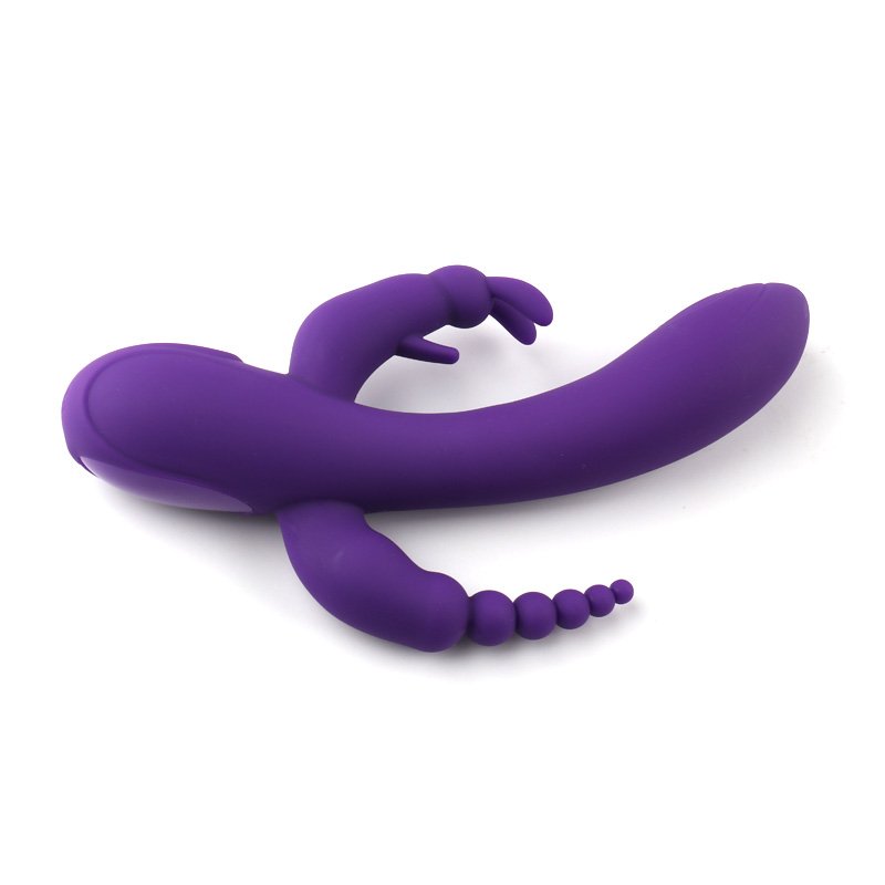 Rabbit Vibrator G-spot and P-spot Anal Vibrator 3 in 1 toys sex adult Dildo Vibrator for Women Clit Stimulator