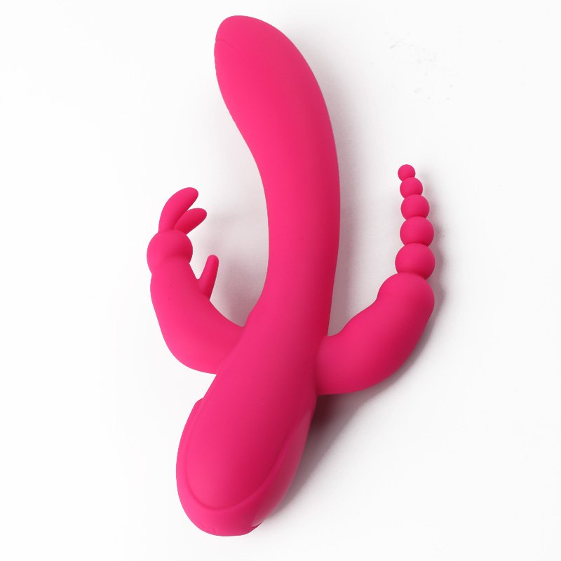 Rabbit Vibrator G-spot and P-spot Anal Vibrator 3 in 1 toys sex adult Dildo Vibrator for Women Clit Stimulator